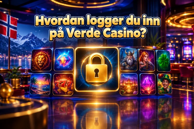 Hvordan logger du inn på Verde Casino?