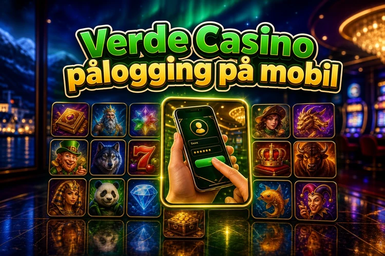Verde Casino pålogging på mobil