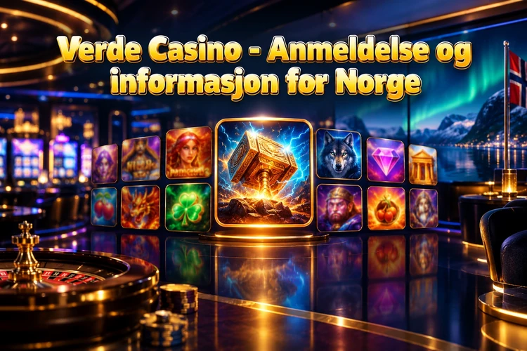 Verde Casino - Anmeldelse og informasjon for Norge